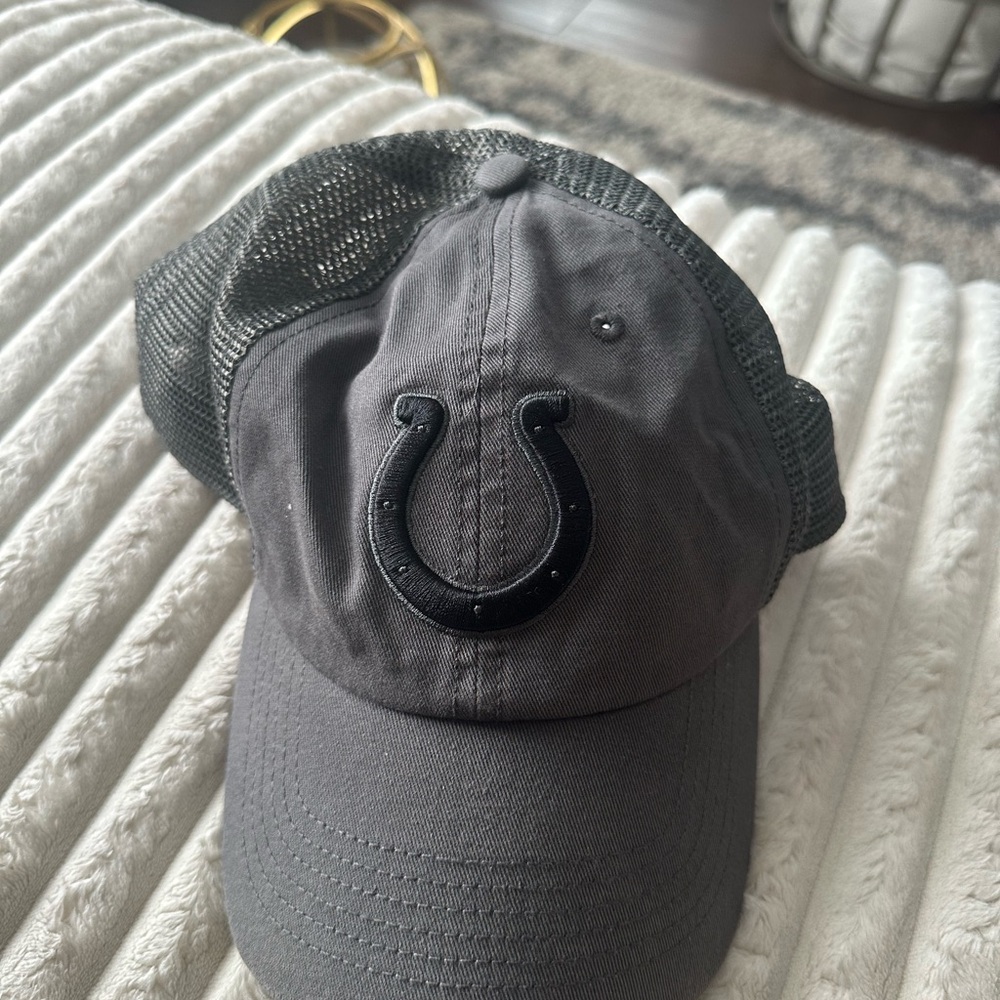 Colts Black and Gray Baseball Cap
